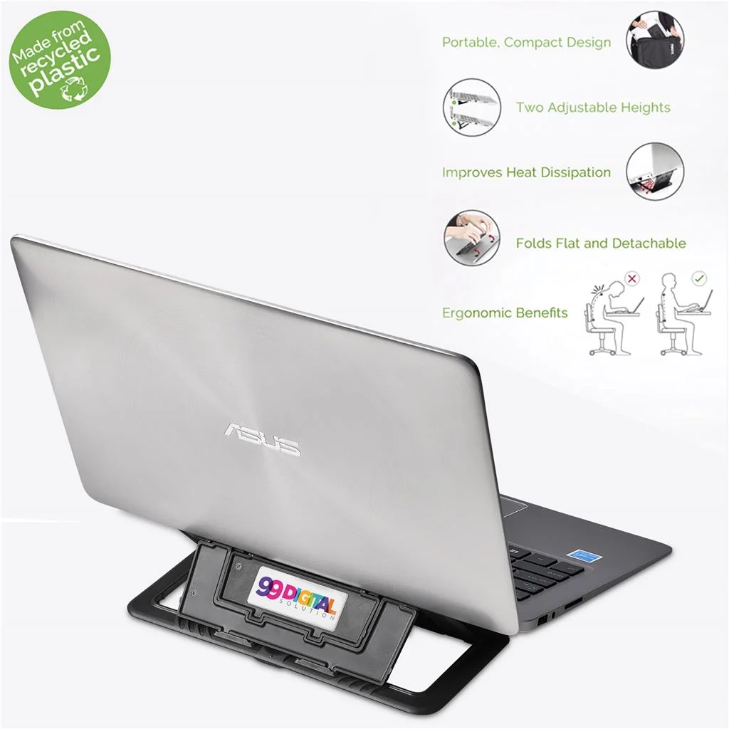 Okiyo Eezigo Recycled Plastic Portable Laptop Stand