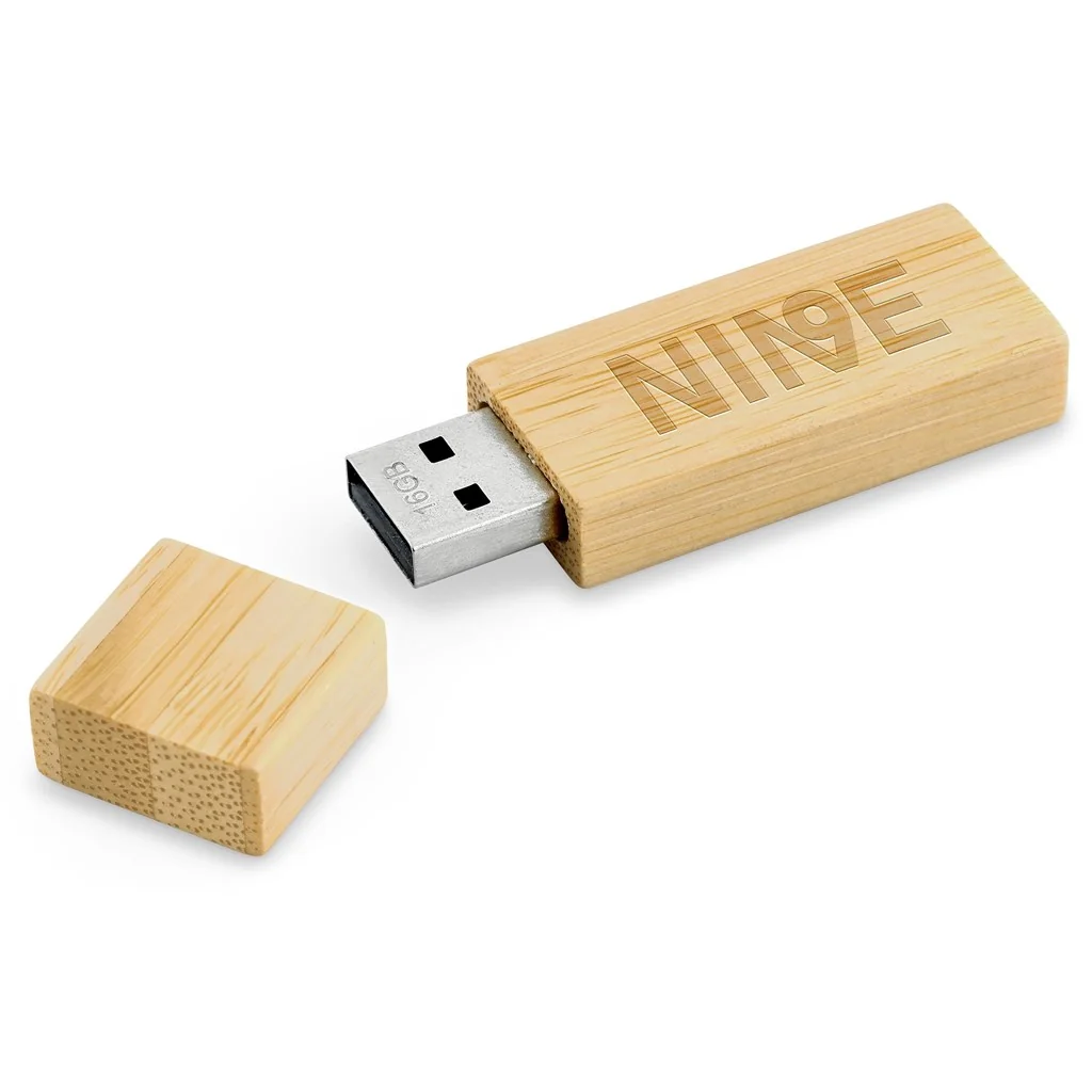 Okiyo Komorebi Bamboo Flash Drive – 16GB