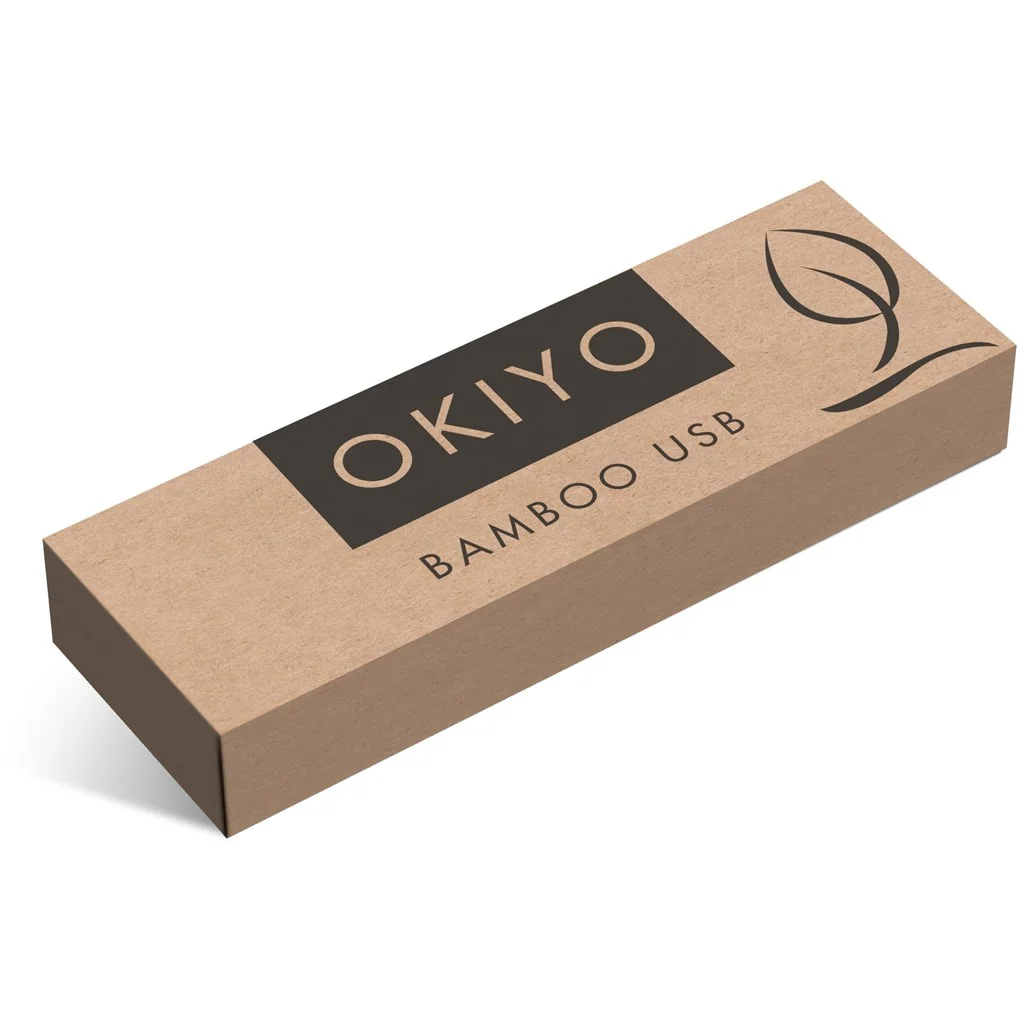 Okiyo Komorebi Bamboo Flash Drive – 16GB