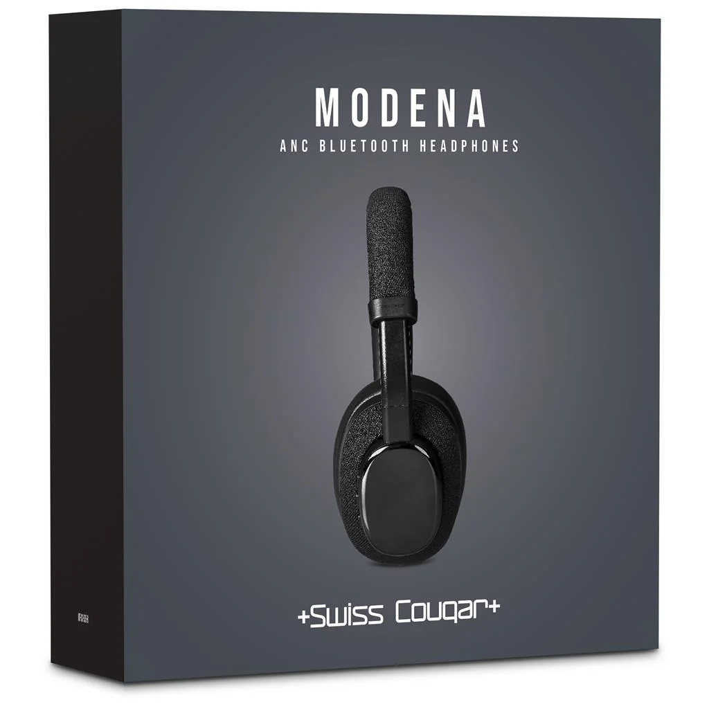 Swiss Cougar Modena Active Noise-Cancelling Bluetooth Headphones