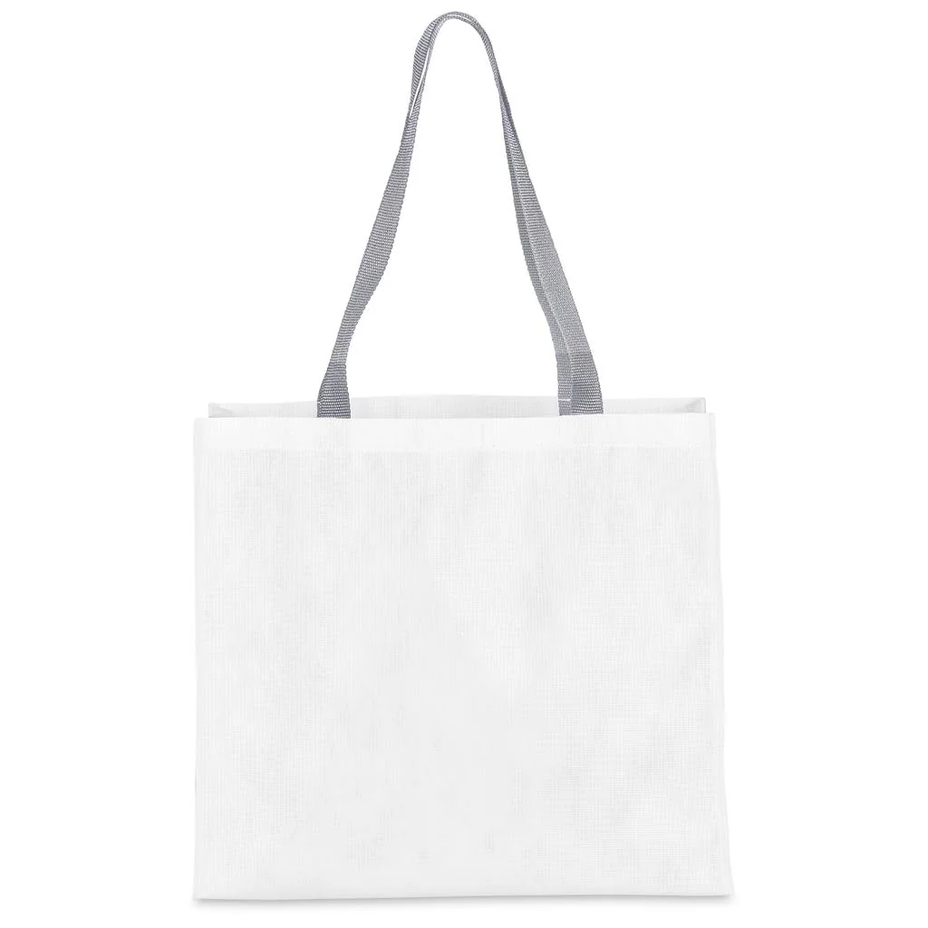 Pre-Printed Sample Hoppla Footloose RPET Stitch-Bond Shopper