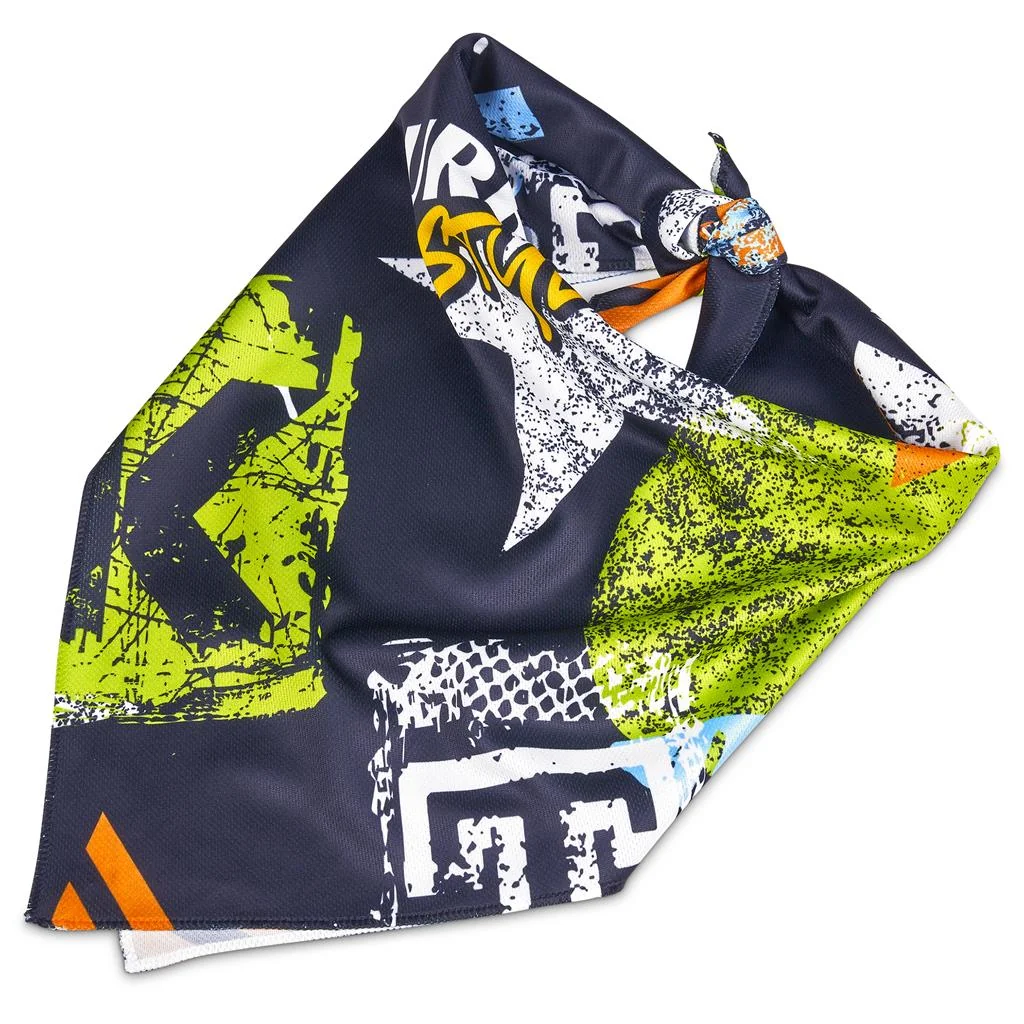 Pre-Printed Sample Hoppla Nurva Polyester Bandana