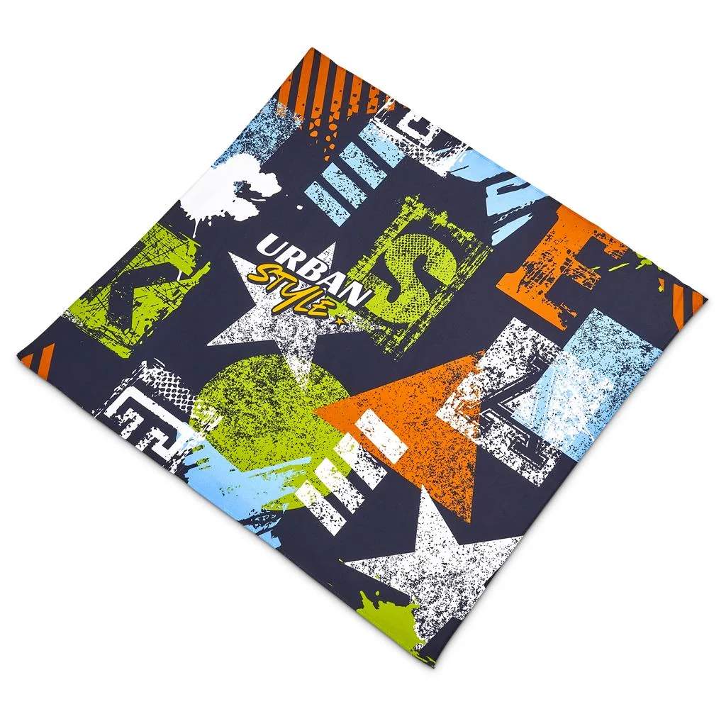 Pre-Printed Sample Hoppla Nurva Polyester Bandana