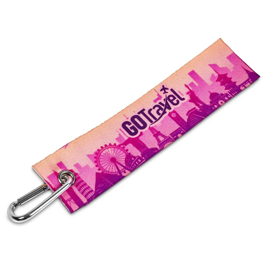 Pre-Printed Sample Hoppla Voyanta 38mm Polyester Identifier Tag