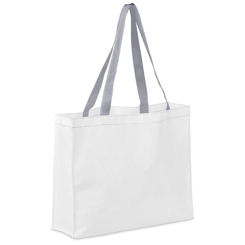 Pre-Production Sample Hoppla Menlyn Recycled PET Stitch-Bond Shopper