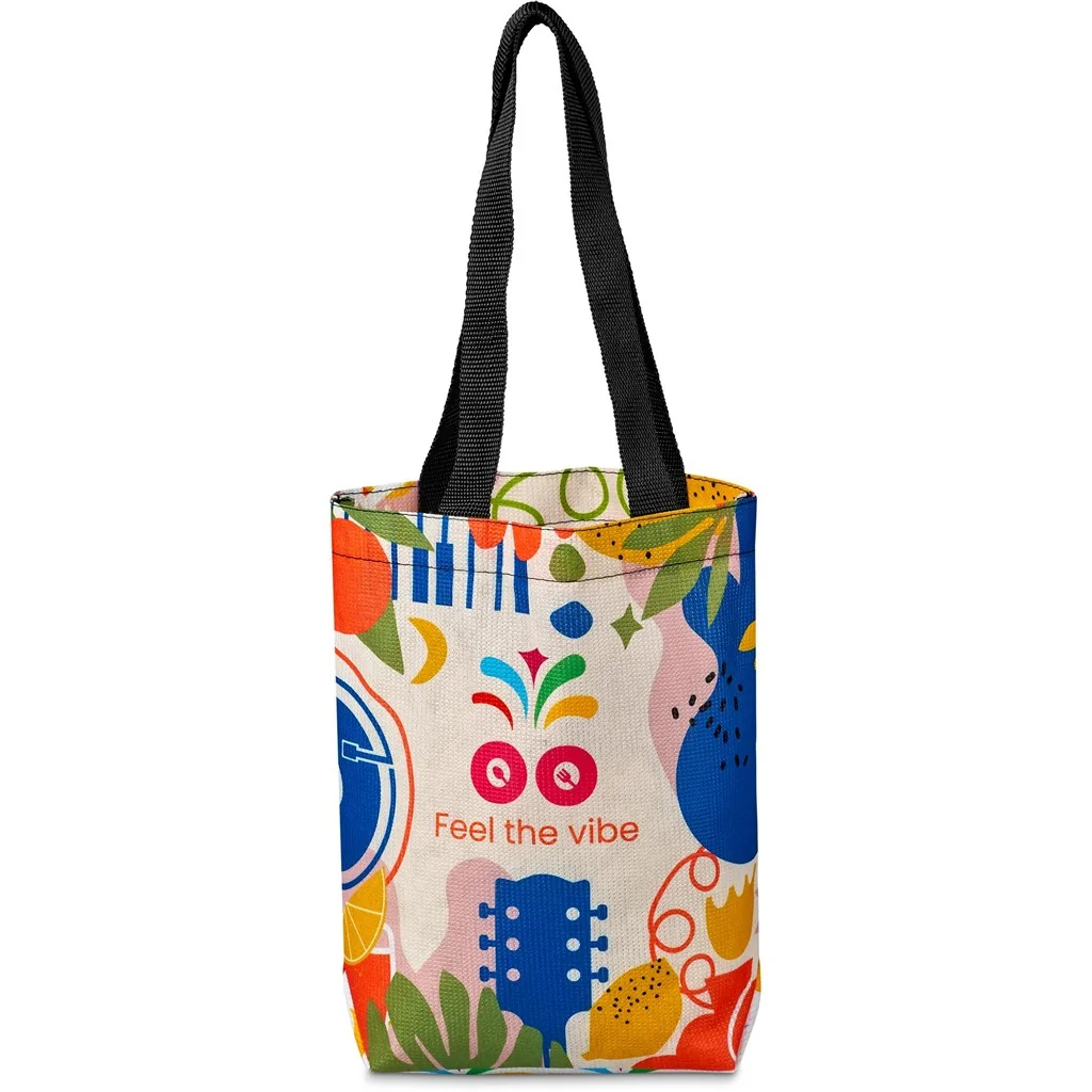 Pre-Production Sample Hoppla Bayside Recycled PET Stitch-Bond Shopper