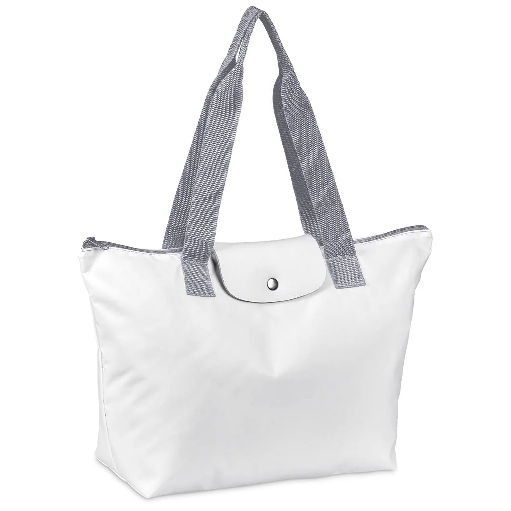 Pre-Production Sample Hoppla Rosebank Polyester Roll-Up Tote Bag