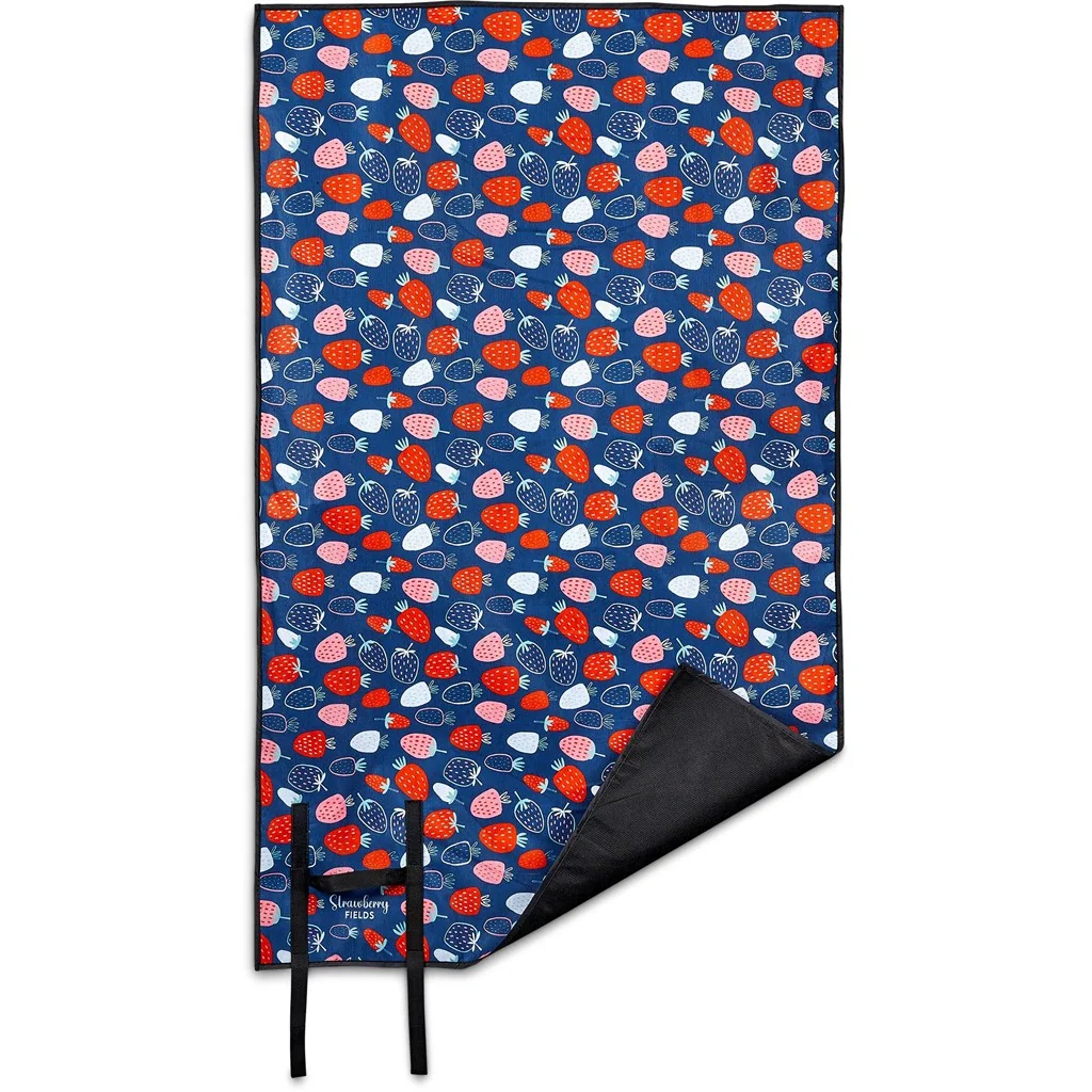 Pre-Production Sample Hoppla Ivory Recycled PET Picnic Mat