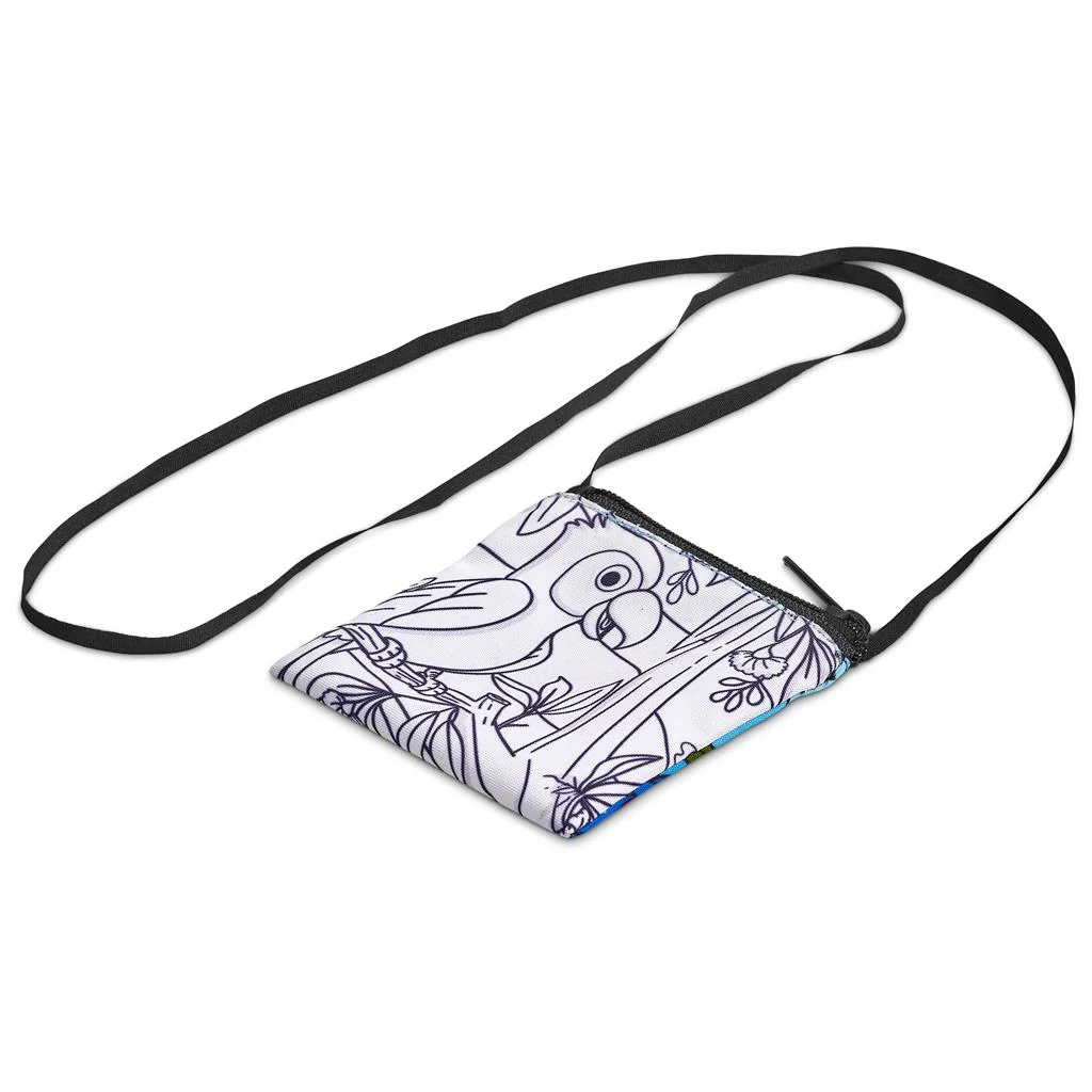 Pre-Production Sample Hoppla Sani Tuck Money Neck Pouch