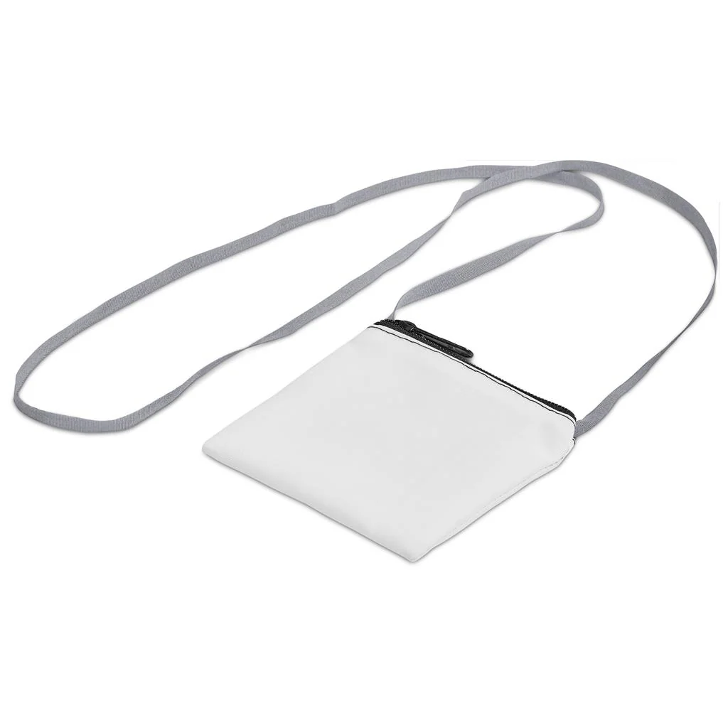 Pre-Production Sample Hoppla Sani Tuck Money Neck Pouch