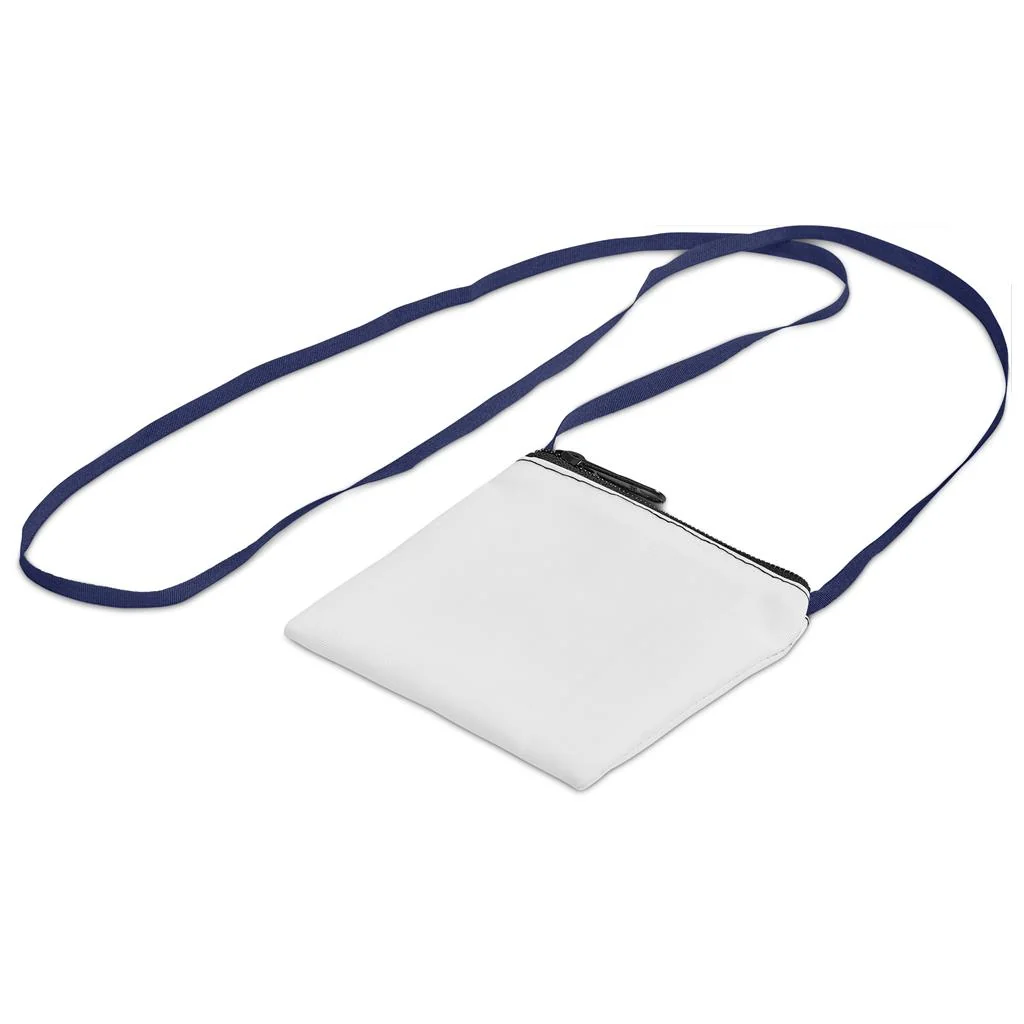 Pre-Production Sample Hoppla Sani Tuck Money Neck Pouch