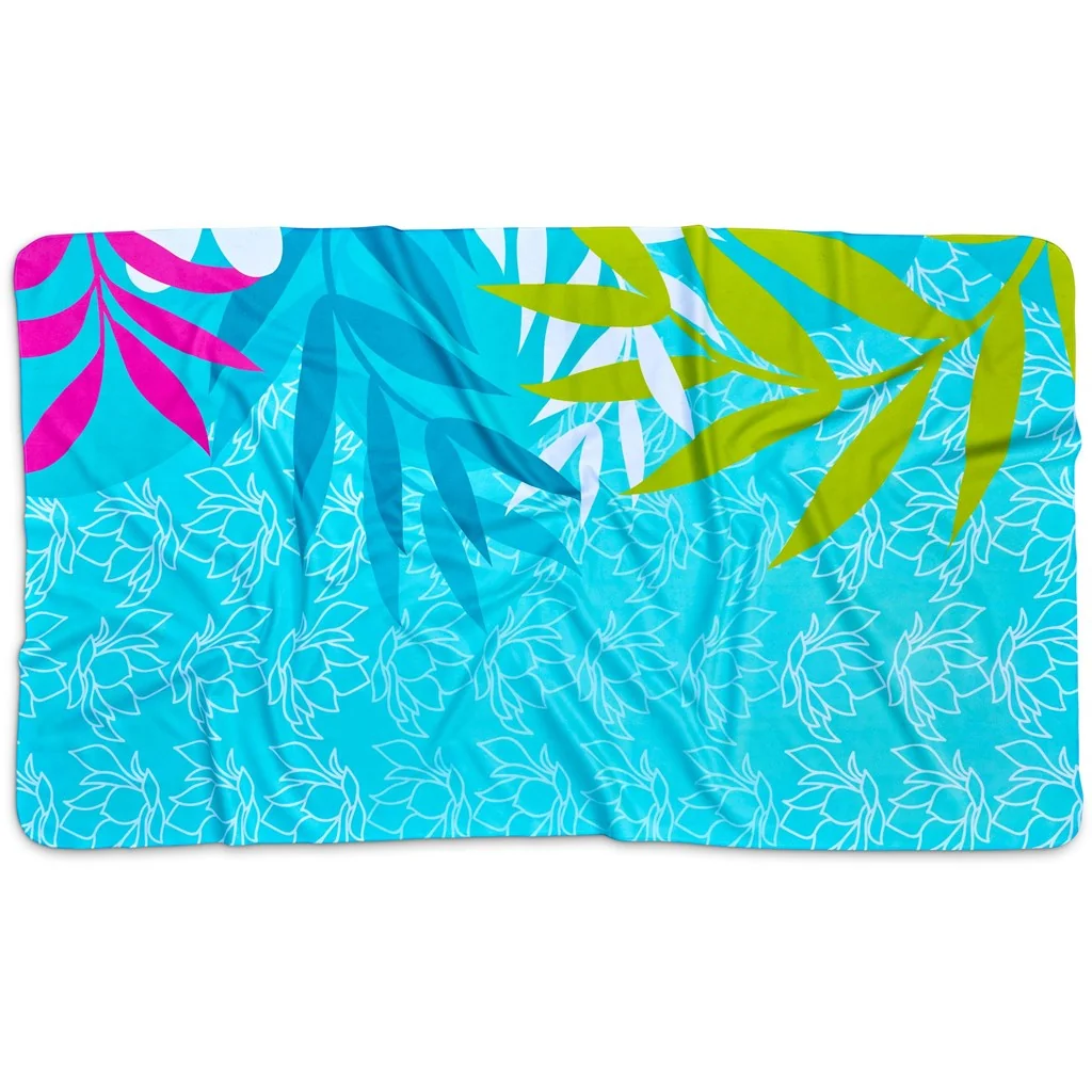 Pre-Production Sample Hoppla Hula Beach Towel – Dual Sided Branding