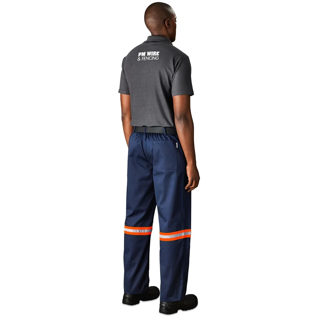 Site Premium Polycotton Pants – Reflective Legs – Orange Tape