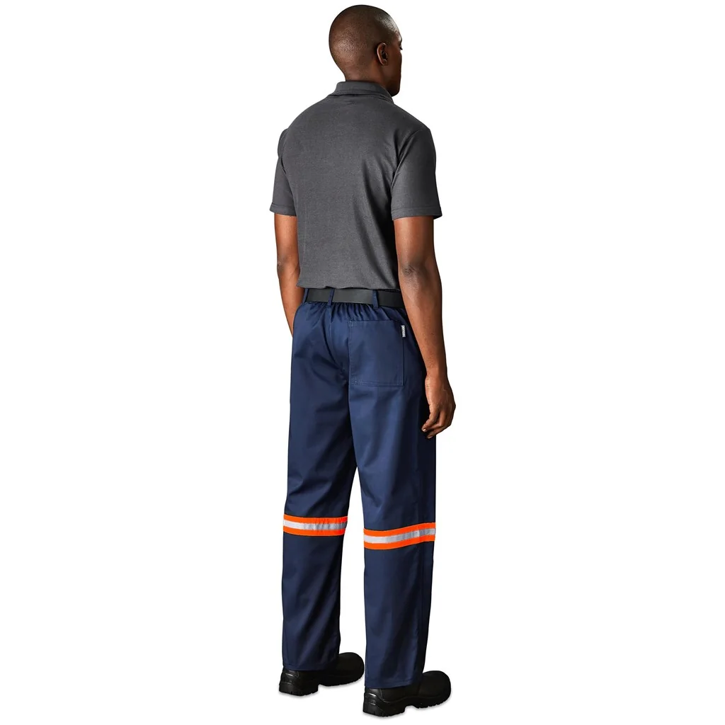 Site Premium Polycotton Pants – Reflective Legs – Orange Tape