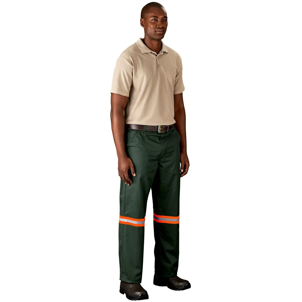 Site Premium Polycotton Pants – Reflective Legs – Orange Tape