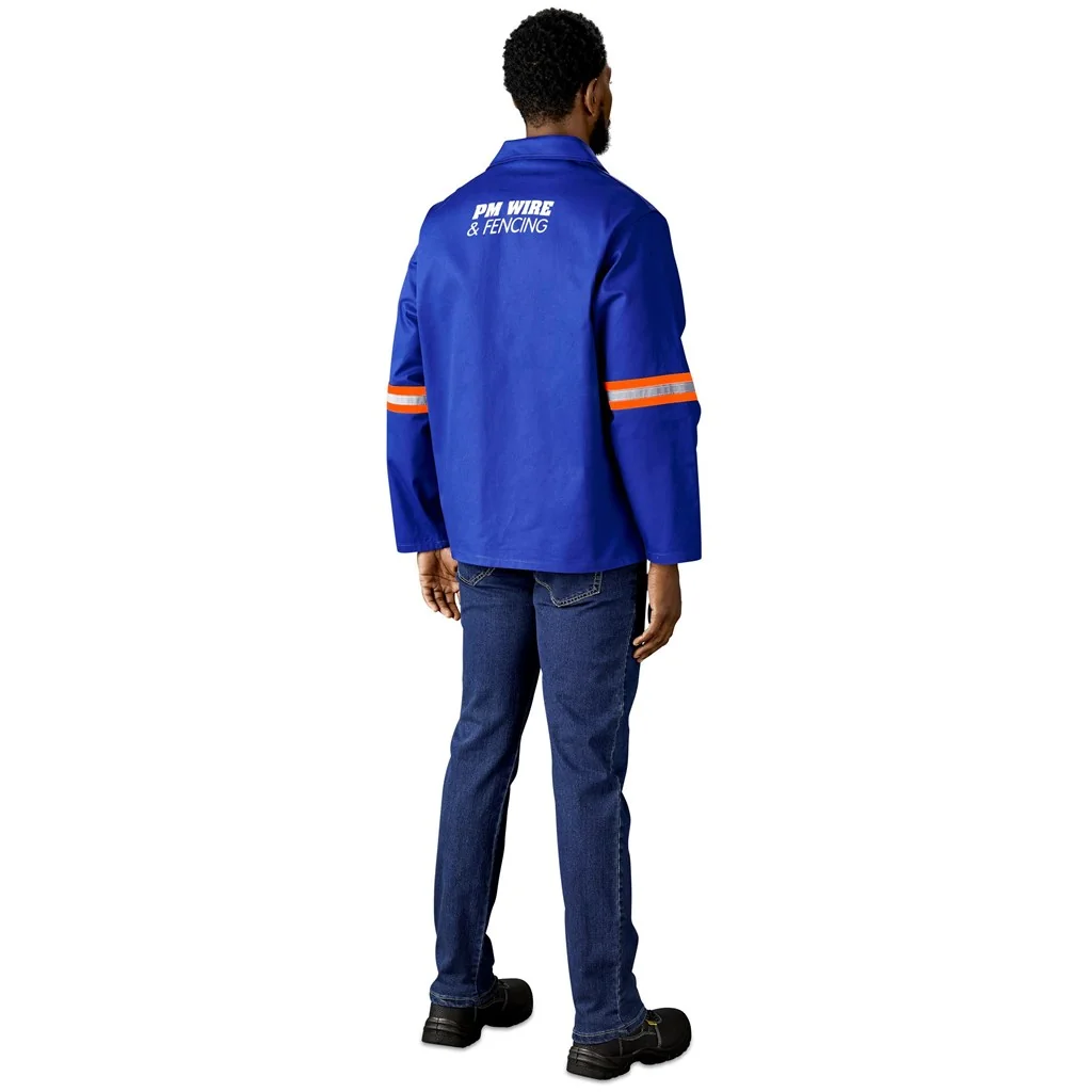 Artisan Premium 100% Cotton Jacket – Reflective Arms – Orange Tape