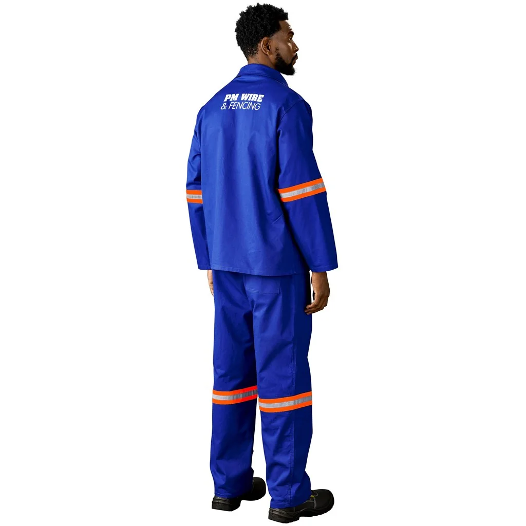 Artisan Premium 100% Cotton Jacket – Reflective Arms – Orange Tape
