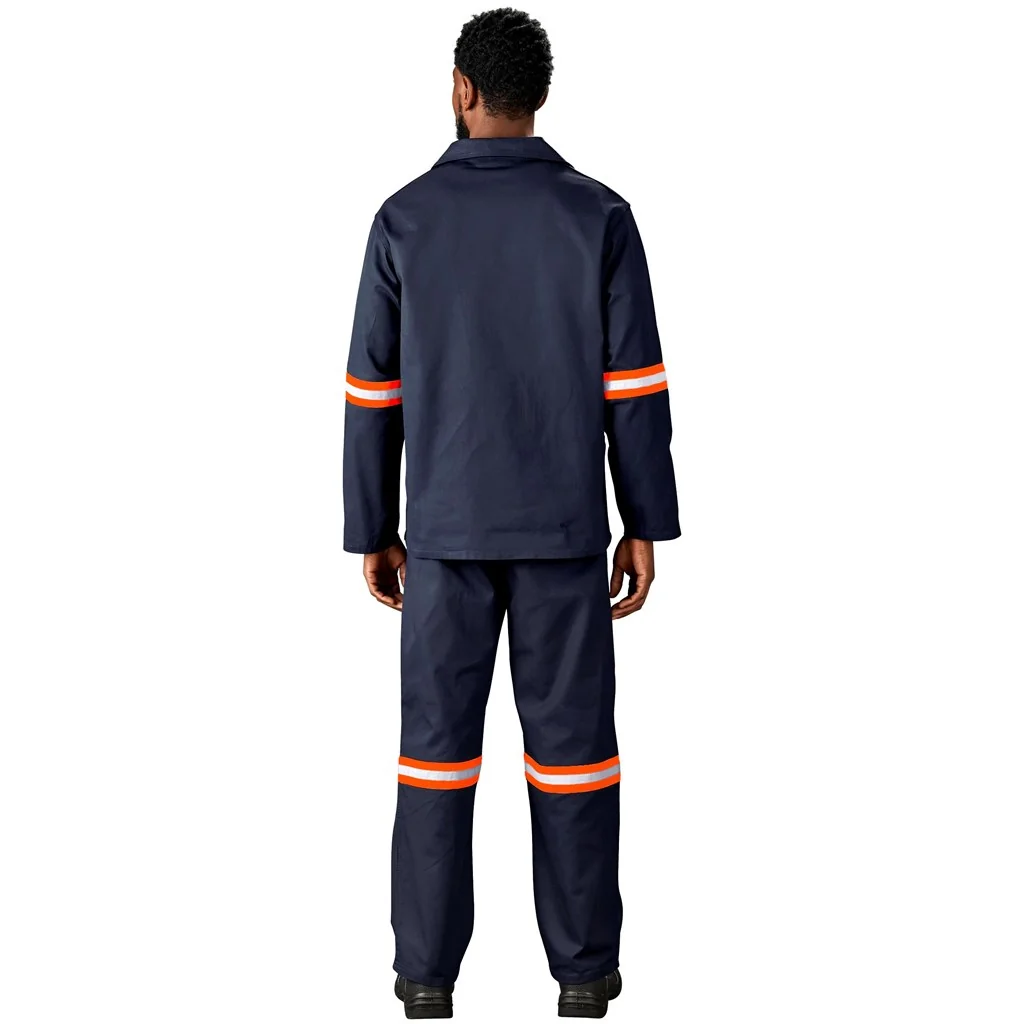 Artisan Premium 100% Cotton Jacket – Reflective Arms – Orange Tape