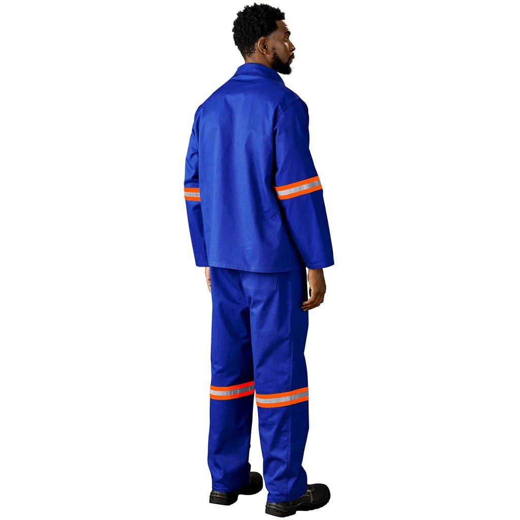 Artisan Premium 100% Cotton Jacket – Reflective Arms – Orange Tape