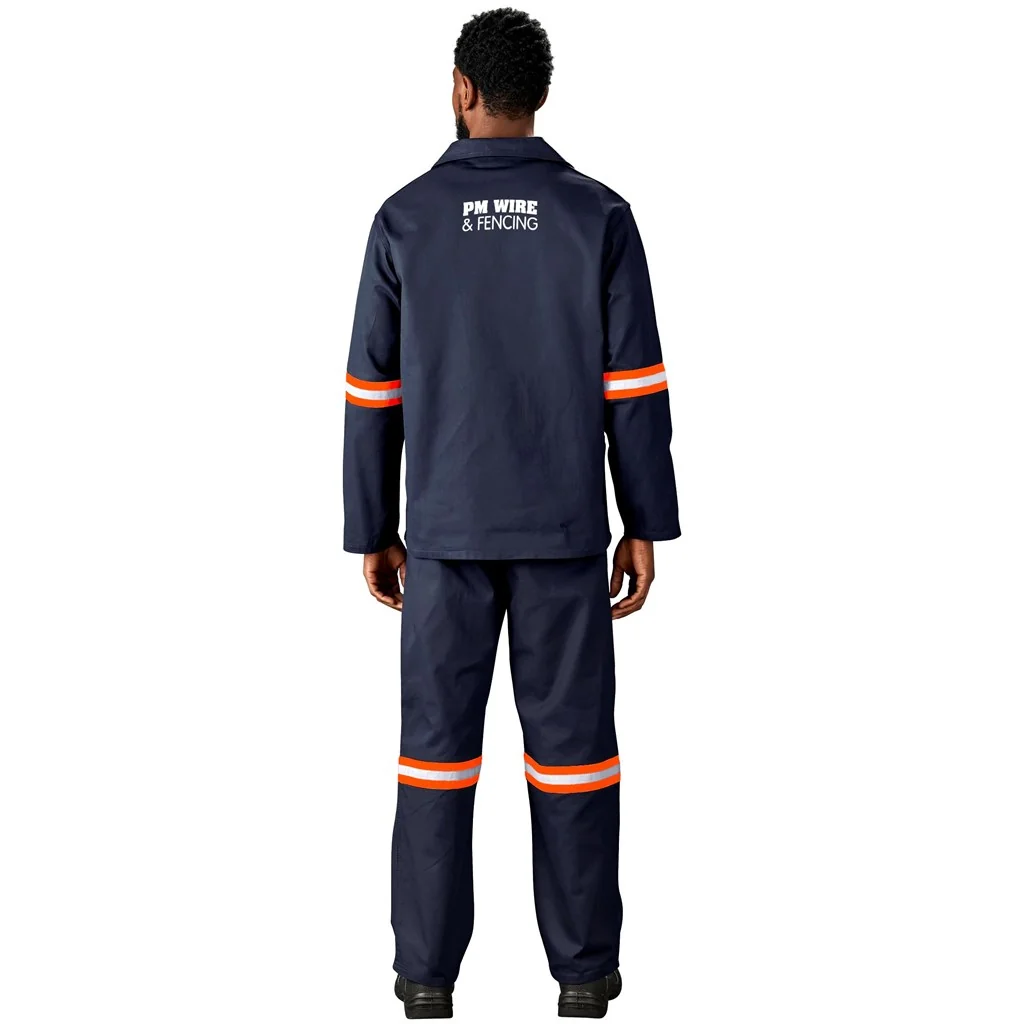 Artisan Premium 100% Cotton Jacket – Reflective Arms – Orange Tape