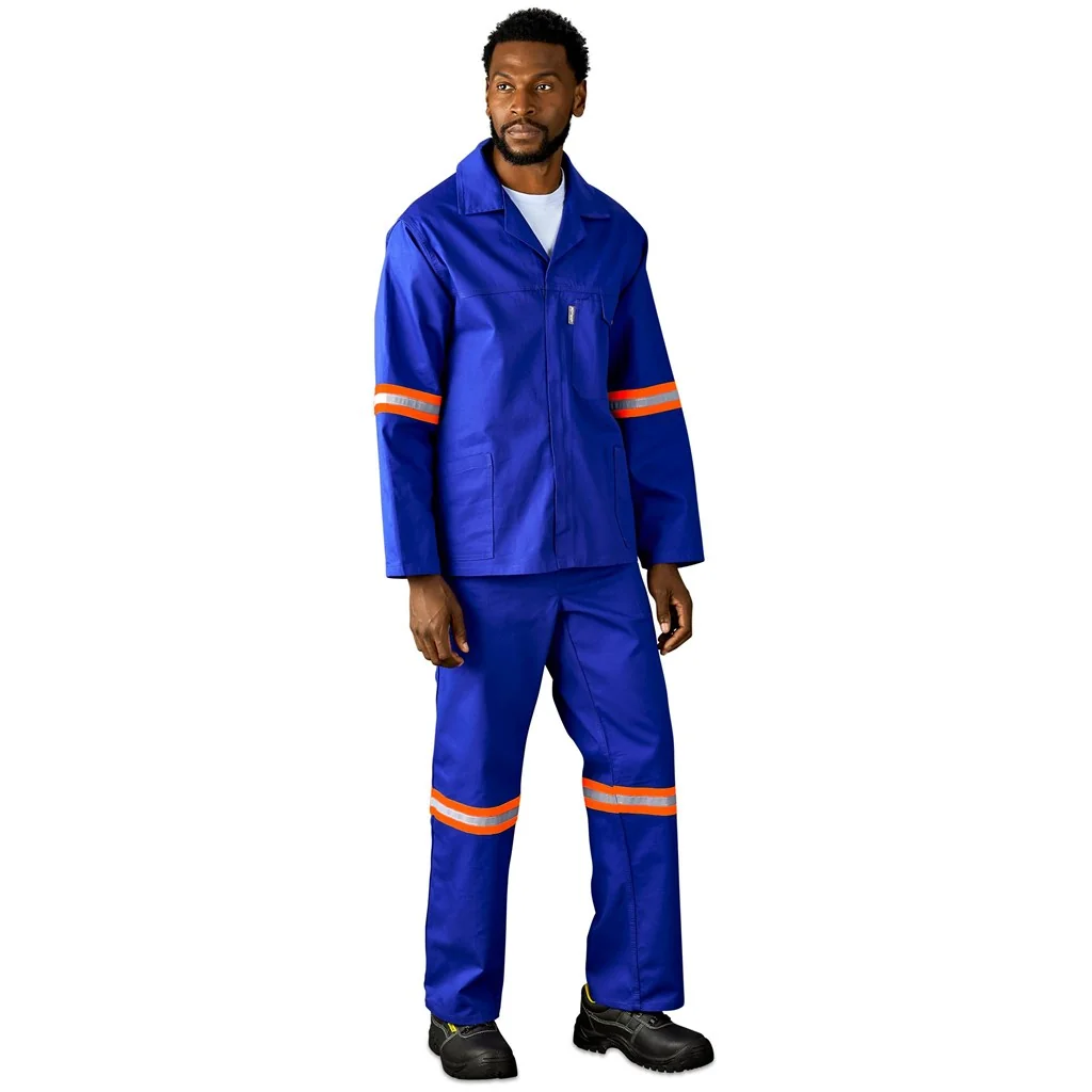Artisan Premium 100% Cotton Jacket – Reflective Arms – Orange Tape