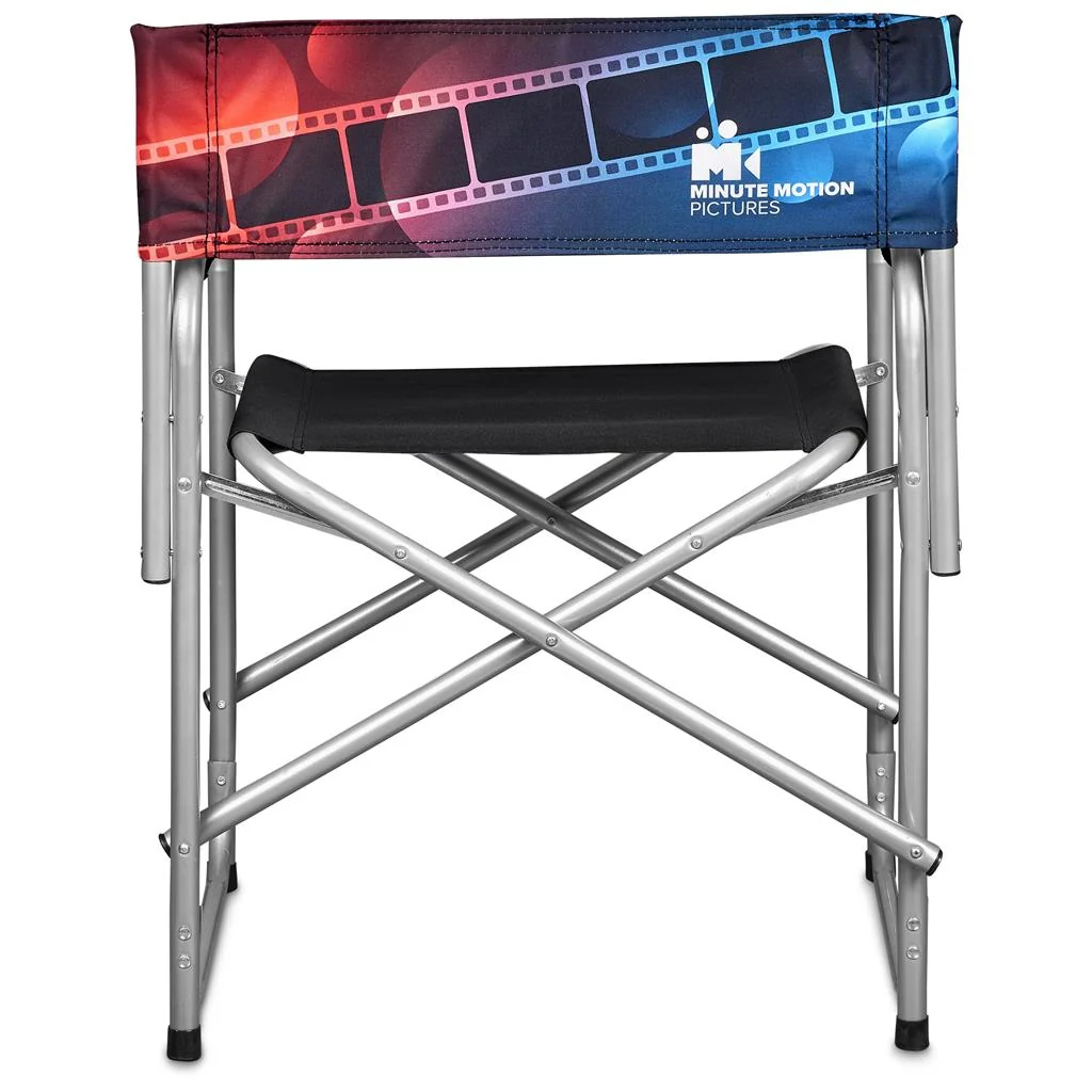 Coated Steel Directors Chair