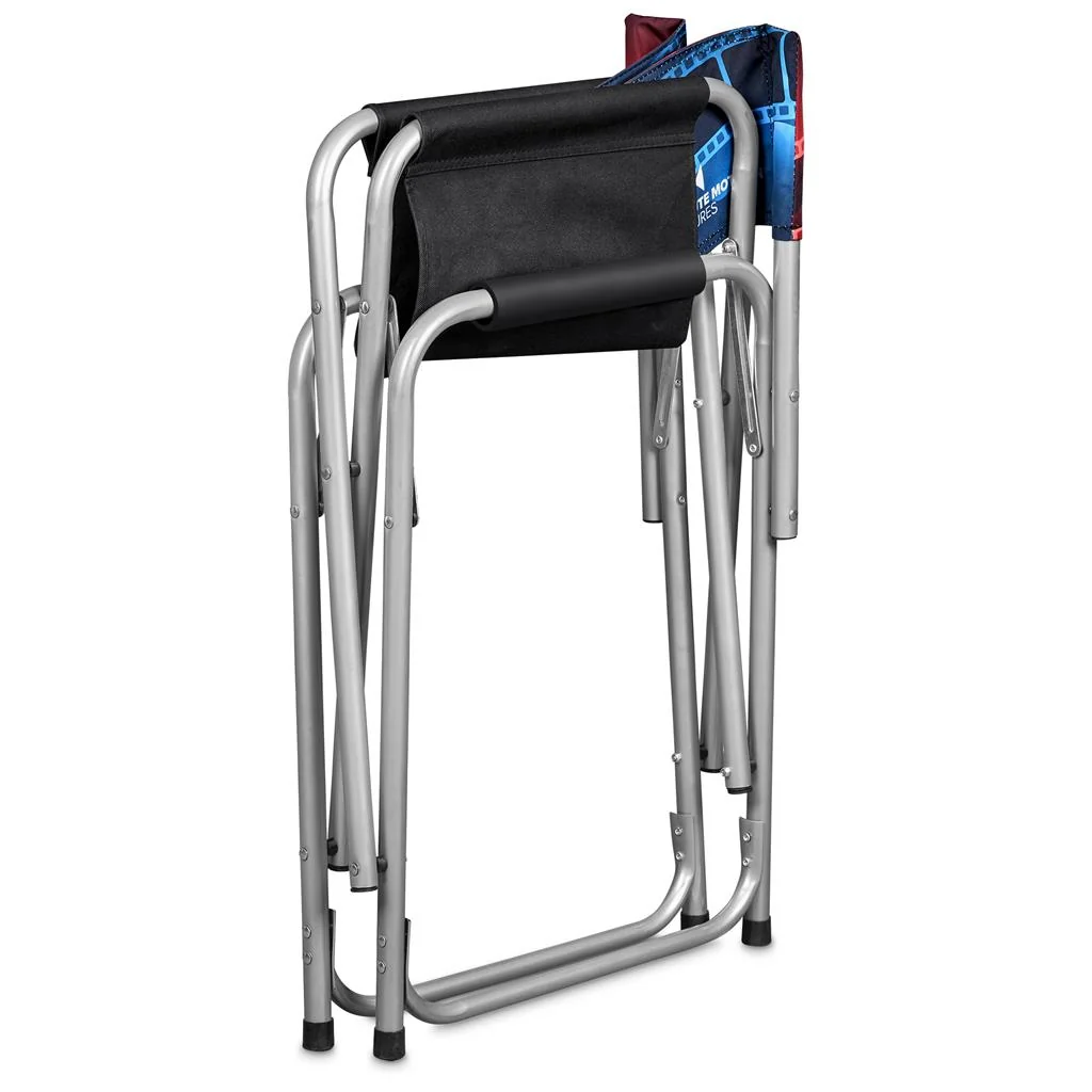 Coated Steel Directors Chair