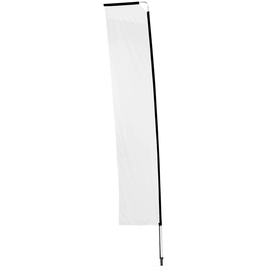 Legend 4M Sublimated Telescopic Double-Sided Flying Banner – 1 complete unit