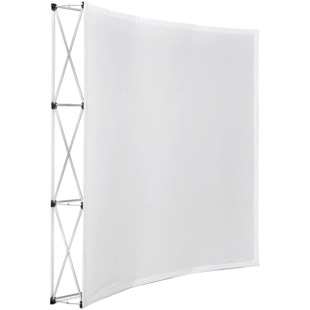 Legend Curved Banner Wall 2.15m x 2.25m