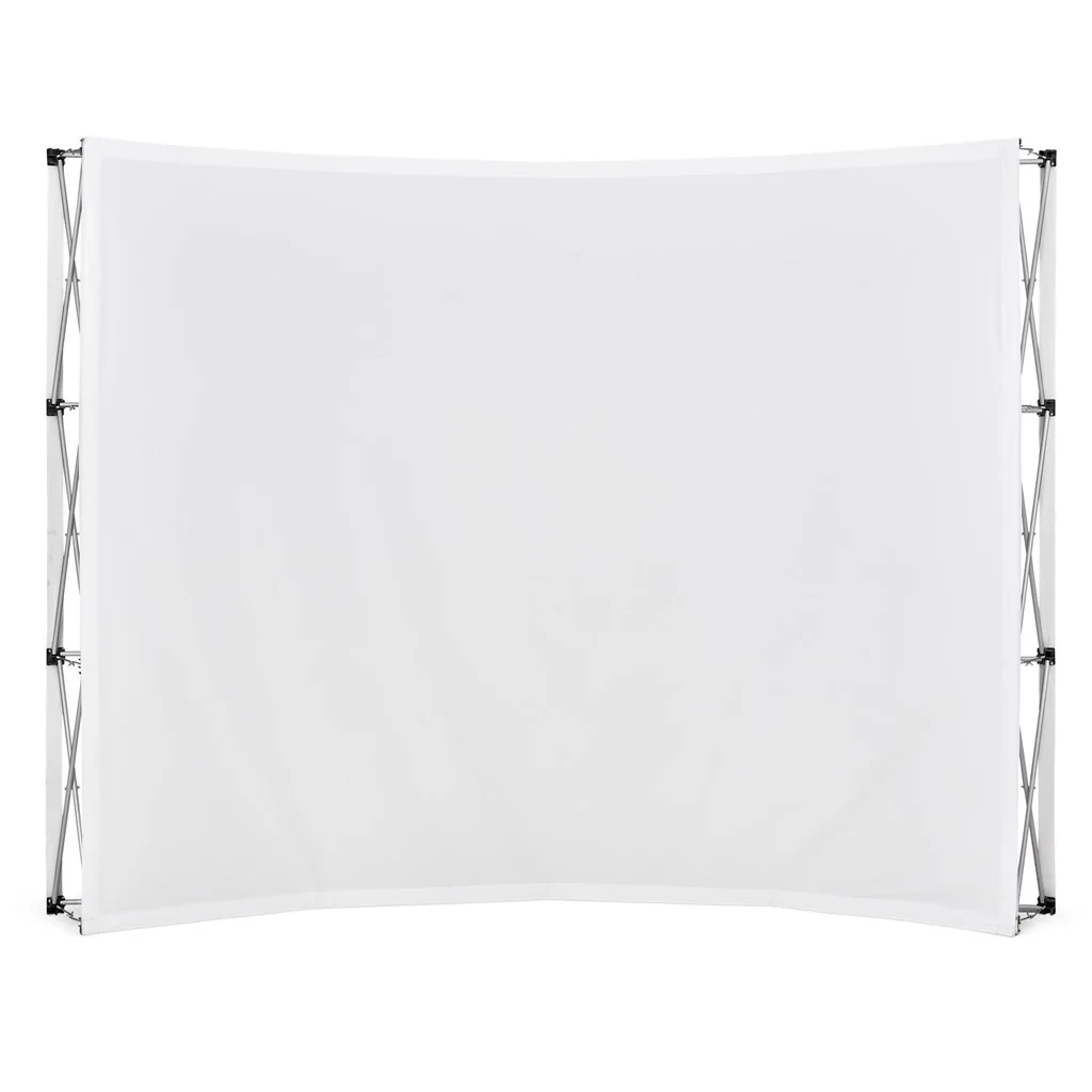 Legend Curved Banner Wall 2.85m x 2.25m