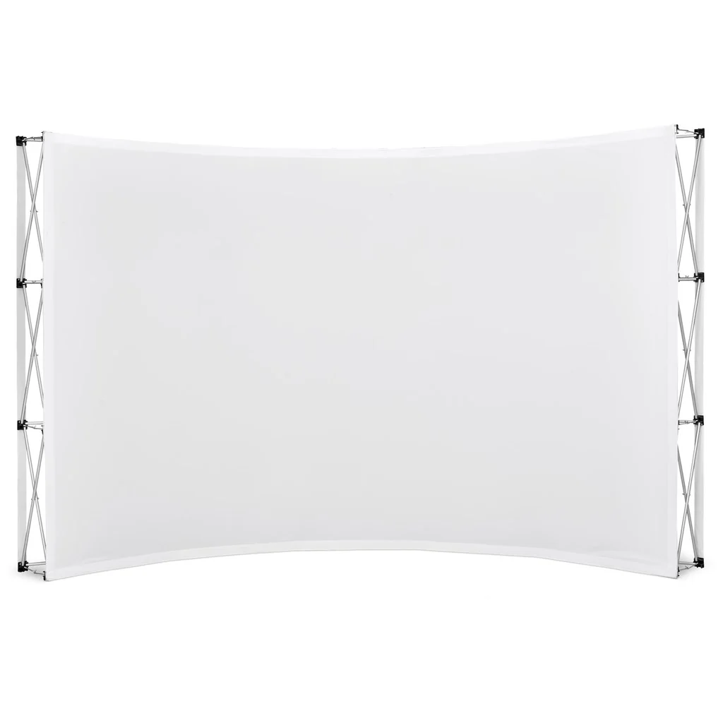 Legend Curved Banner Wall 3.5m x 2.25m