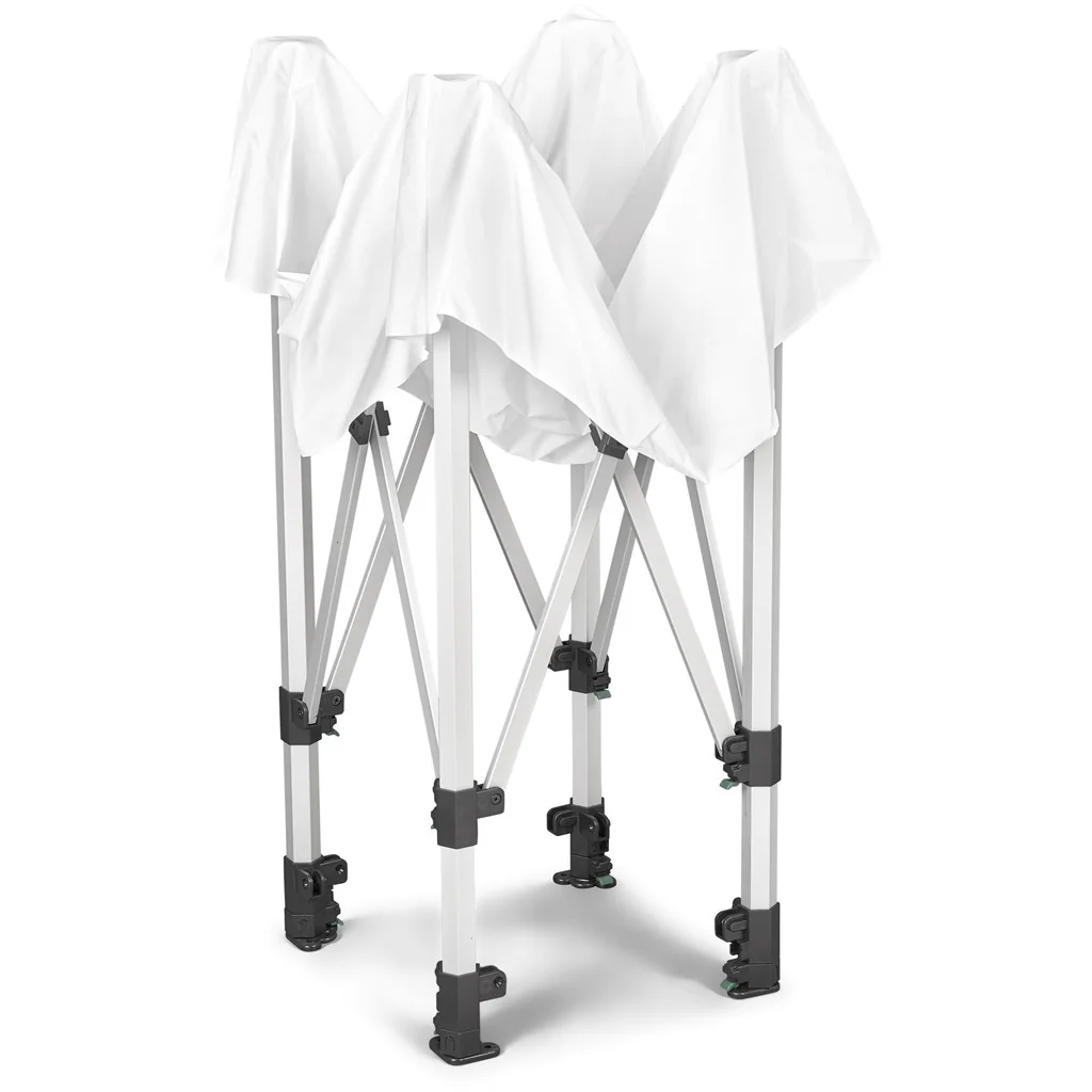 Ovation Sublimated Gazebo 1m X 1m Kiosk – 3 Half-Wall Skins – 1 Full-Wall Skin
