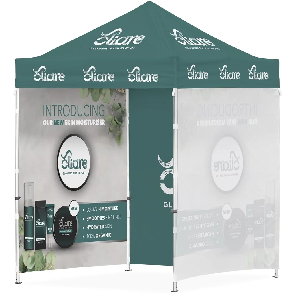 Ovation Sublimated Gazebo 2m X 2m – 3 Full-Wall Skins