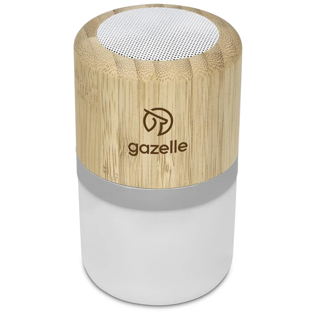 Okiyo Heiwa Bamboo Bluetooth Speaker & Night Light