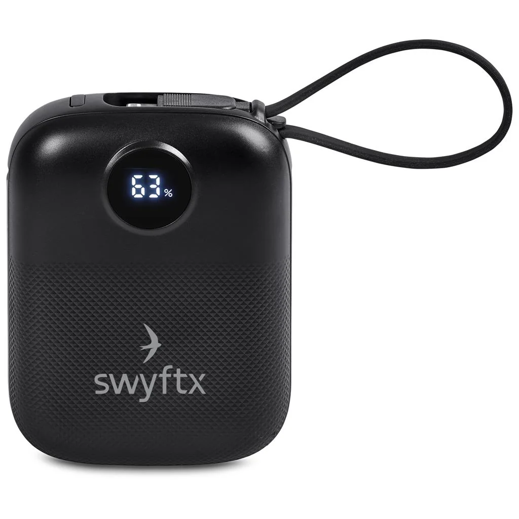 Swiss Cougar Stockton Fast Charge 22.5W Power Bank – 10000mAh