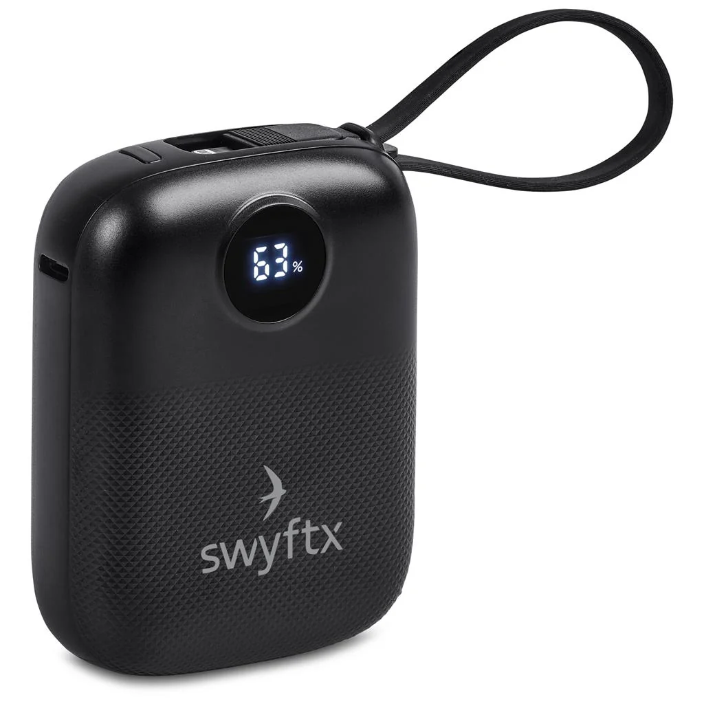 Swiss Cougar Stockton Fast Charge 22.5W Power Bank – 10000mAh