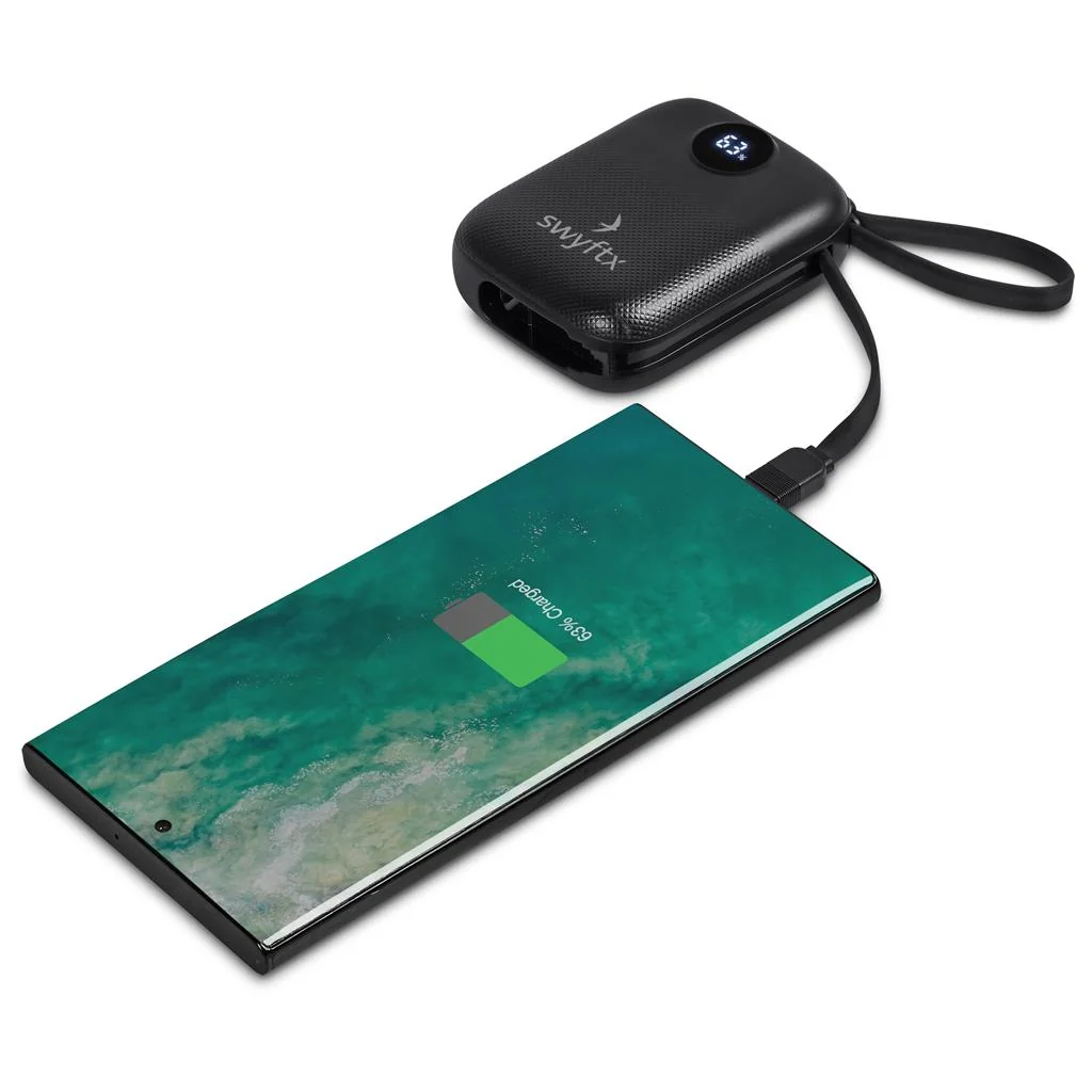 Swiss Cougar Stockton Fast Charge 22.5W Power Bank – 10000mAh
