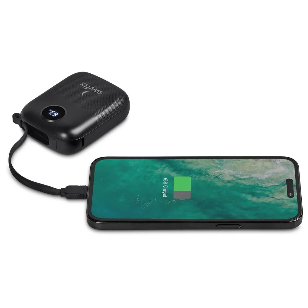 Swiss Cougar Stockton Fast Charge 22.5W Power Bank – 10000mAh
