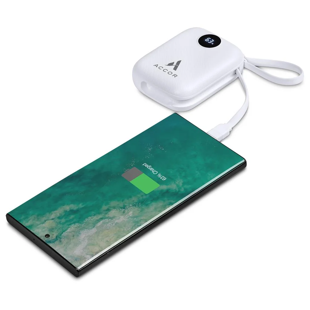 Swiss Cougar Stockton Fast Charge 22.5W Power Bank – 10000mAh