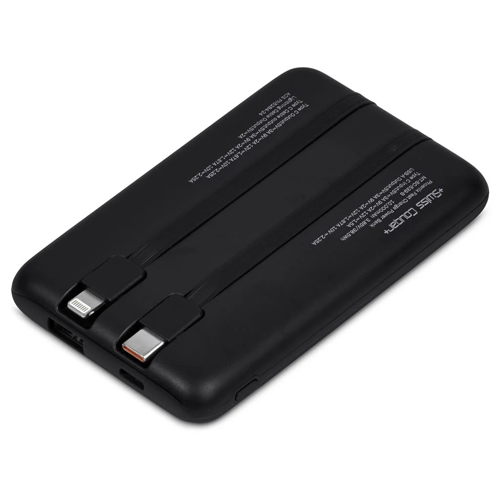 Swiss Cougar Phoenix Fast Charge 22.5W Power Bank – 10,000mAh