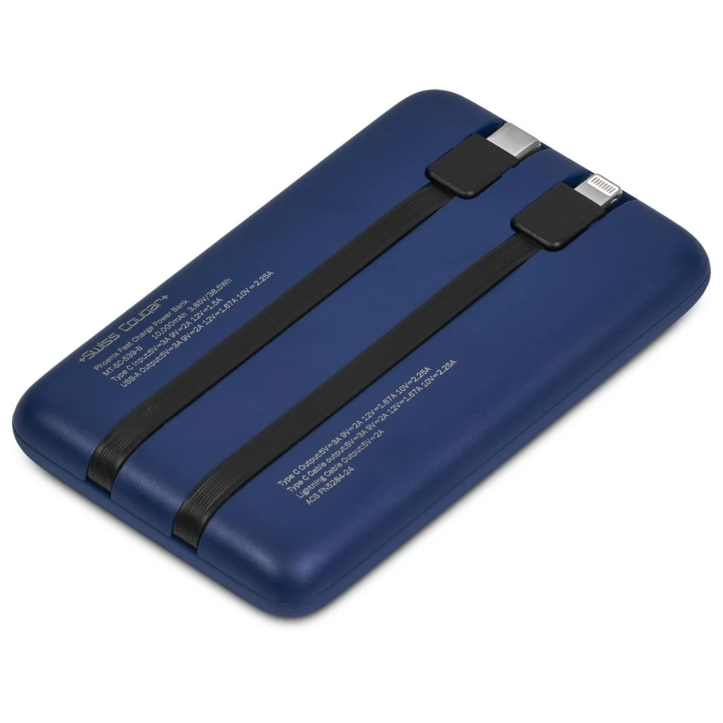 Swiss Cougar Phoenix Fast Charge 22.5W Power Bank – 10,000mAh