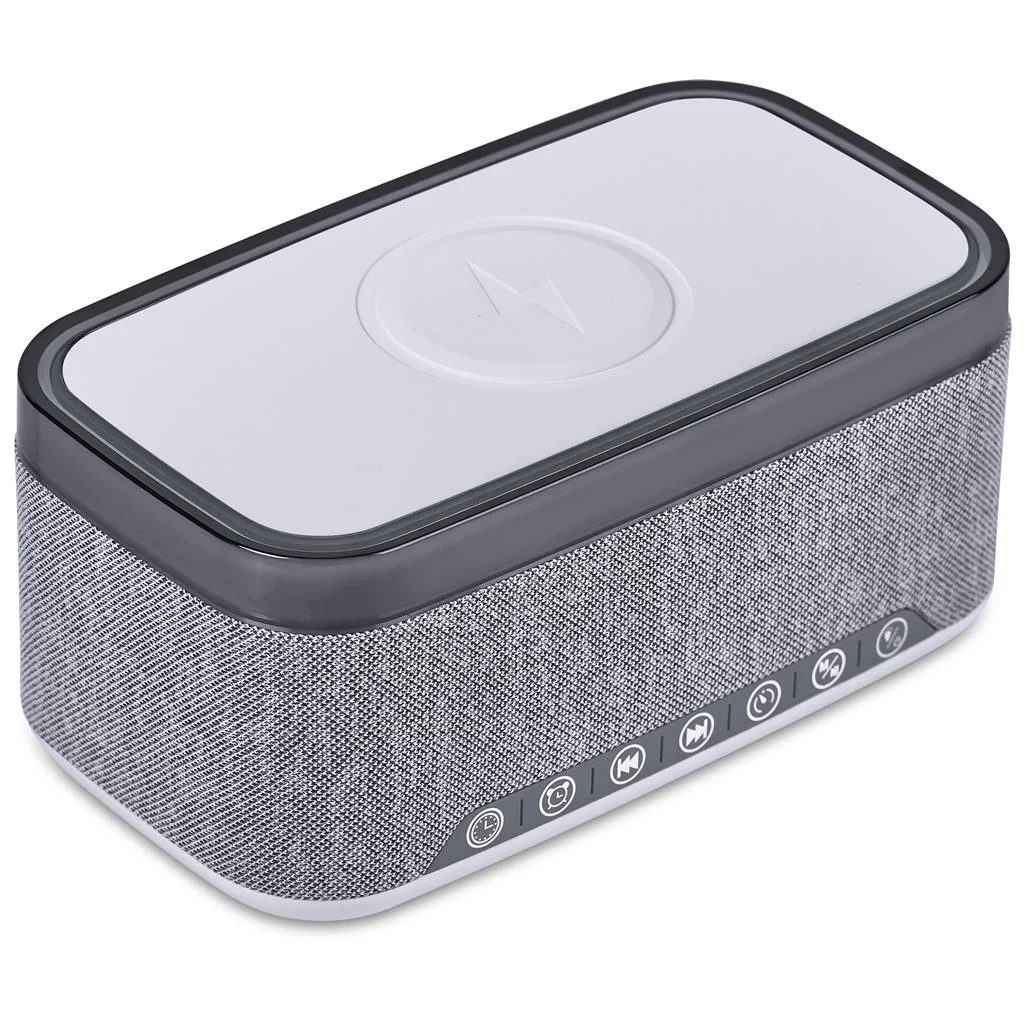 Serendipio Cumberland 10W Bluetooth Speaker Wireless Charger & Clock