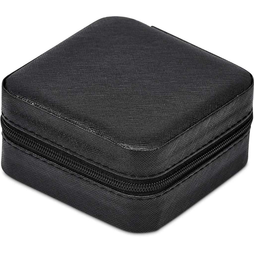 Eva & Elm Crystal Travel Jewellery Box