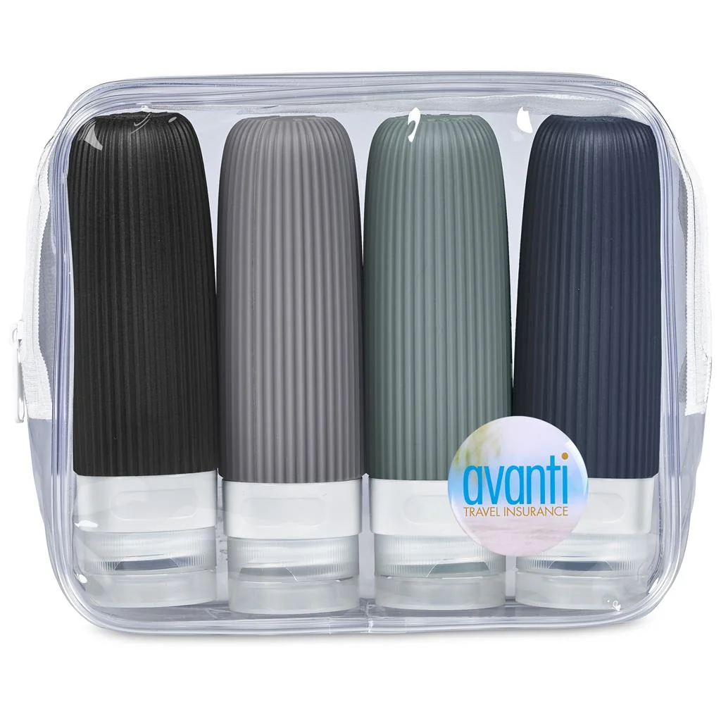 Serendipio Pack Mate Silicone Travel Set