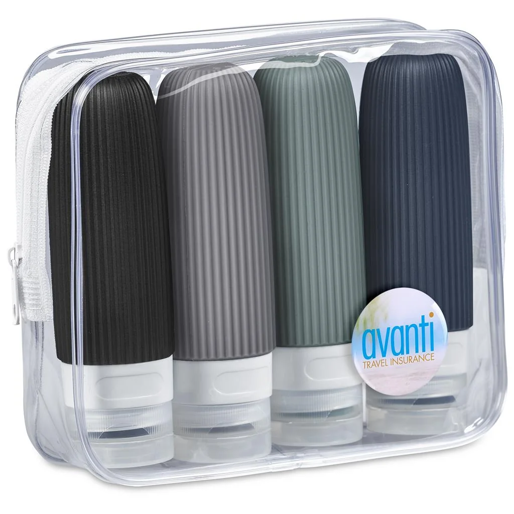 Serendipio Pack Mate Silicone Travel Set