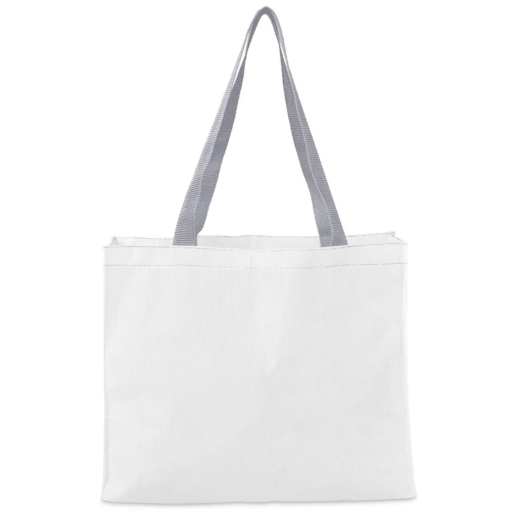 Pre-Production Sample Hoppla Menlyn Recycled PET Stitch-Bond Shopper