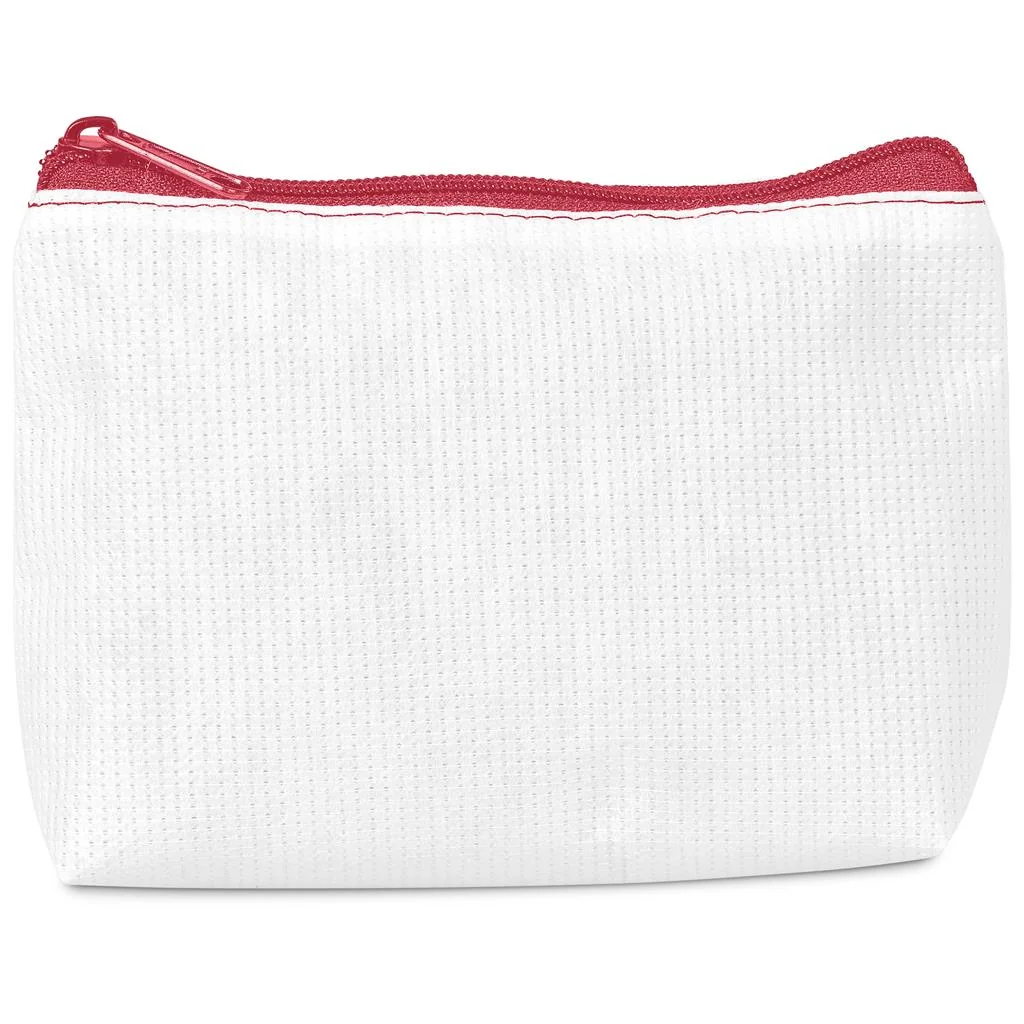 Pre-Production Sample Hoppla Recycled PET Stitch-Bond Mini Toiletry Bag