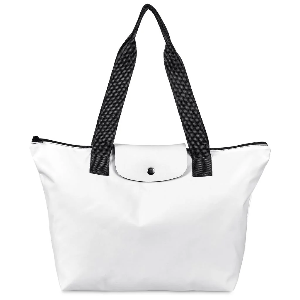 Pre-Production Sample Hoppla Rosebank Polyester Roll-Up Tote Bag