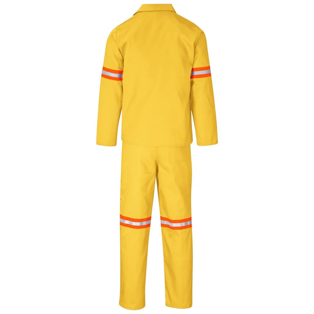 Trade Polycotton Conti Suit – Reflective Arms & Legs – Orange Tape