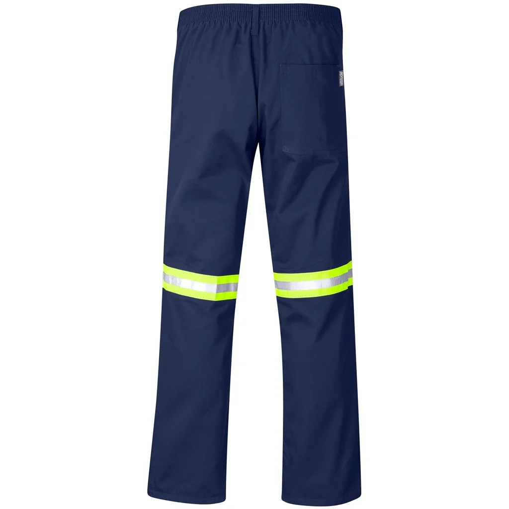 Site Premium Polycotton Pants – Reflective Legs – Yellow Tape